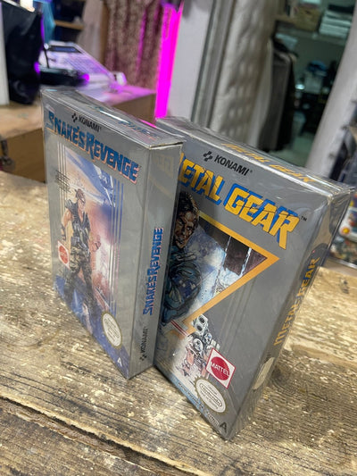 Gioco nintendo nes metal gear brand new Retrogame
