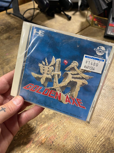 Gioco Golde Axe pc engine Retrogame