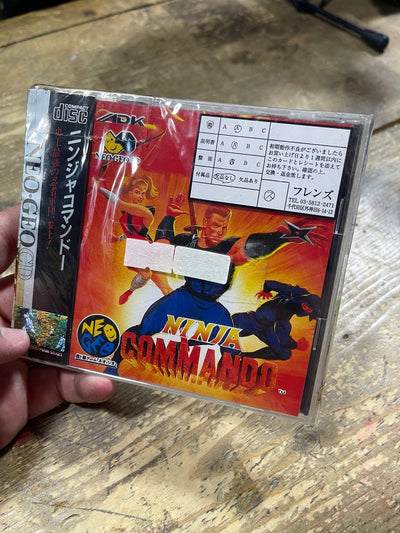 Gioco neo geo cd Ninja Commando Retrogame